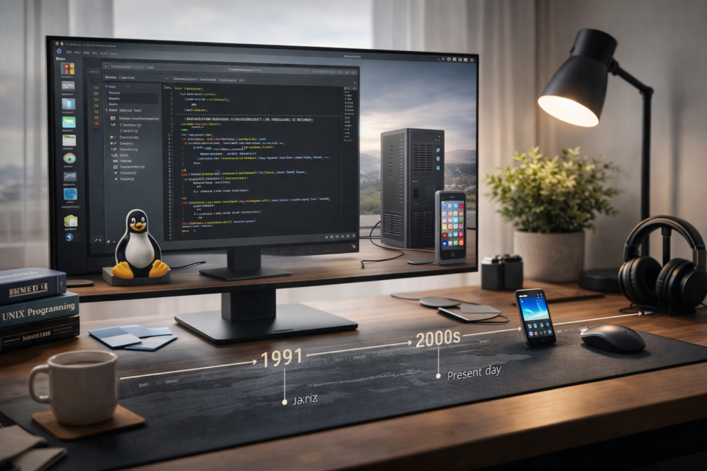 история linux — развитие операционной системы linux и терминал