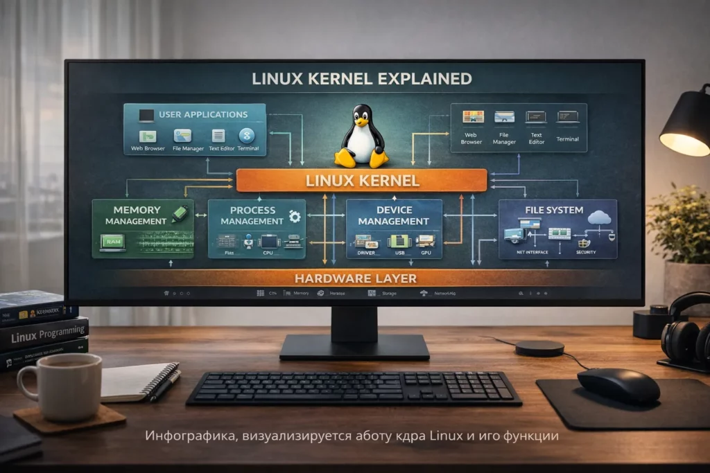 что такое ядро linux — схема работы linux kernel и его функции